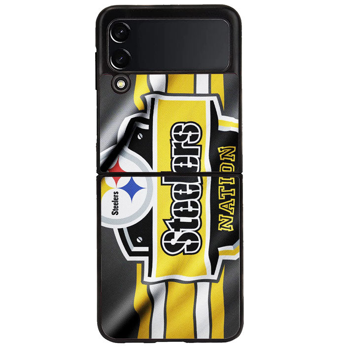 Pittsburgh Steelers Nation Samsung Galaxy Z Flip 4 5G 2022 Case