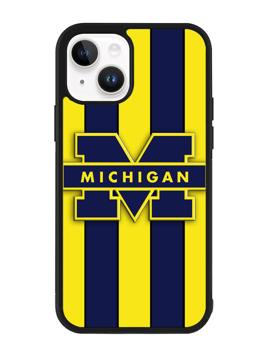 michigan wolverines logo iPhone 15 Plus Case OV3309