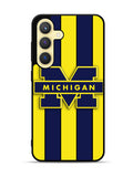 michigan wolverines logo Samsung Galaxy S25 5G Case OV3309