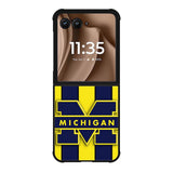 michigan wolverines logo Motorola Moto RAZR Plus 2025 Case OV3309