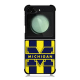 michigan wolverines logo Samsung Galaxy Z Flip 6 5G 2024 Case OV3309