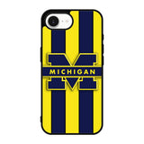 michigan wolverines logo iPhone 17e Case QC3309