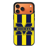 michigan wolverines logo iPhone 17 Pro Max Case QC3309