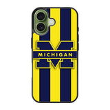 michigan wolverines logo iPhone 17 Case QC3309
