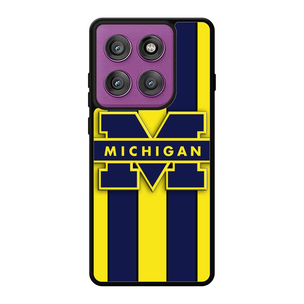 michigan wolverines logo Motorola Moto Edge 60 Pro Case QC3309