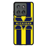 michigan wolverines logo Motorola Moto Edge 2025 Case QC3309
