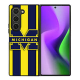 michigan wolverines logo Samsung Galaxy Z Fold 6 5G 2024 Case OV3309