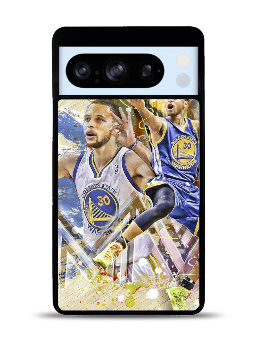 stephen curry golden state warriors MVP Google Pixel 8 Pro Case QC2329