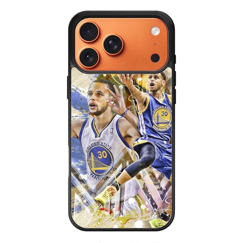 stephen curry golden state warriors MVP iPhone 17 Pro Case QC2329