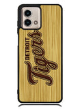 detroit tigers logo wood Motorola Moto G Stylus 5G 2023 Case OV4689