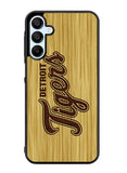 detroit tigers logo wood Samsung Galaxy A15 5G Case OV4689
