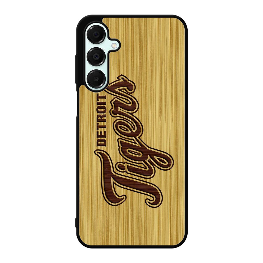 detroit tigers logo wood Samsung Galaxy A16 Case OV4689