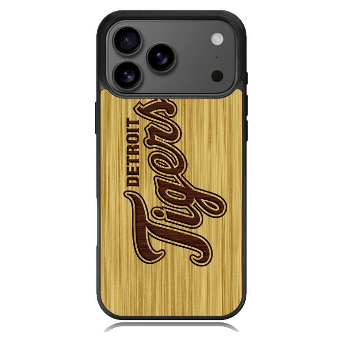 detroit tigers logo wood Samsung Galaxy S26 Case OV4689