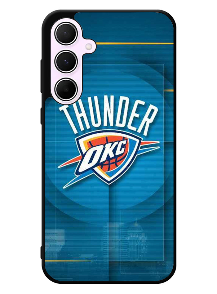 Oklahoma City Thunder Logo Samsung Galaxy A55 5G Case