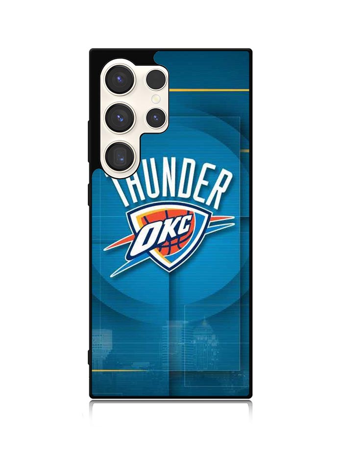 Oklahoma City Thunder Logo Samsung Galaxy S24 Ultra 5G Case