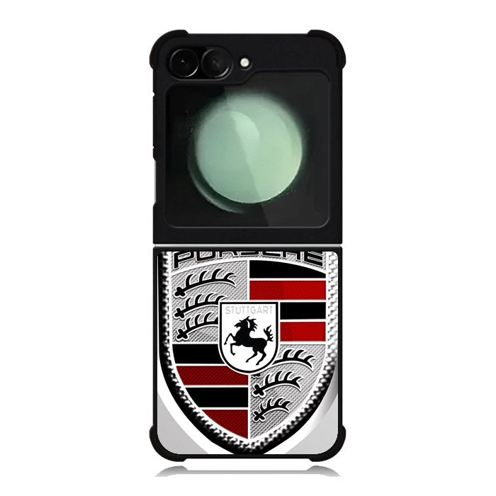 Porsche Cars Sports Logo Samsung Galaxy Z Flip 6 Case
