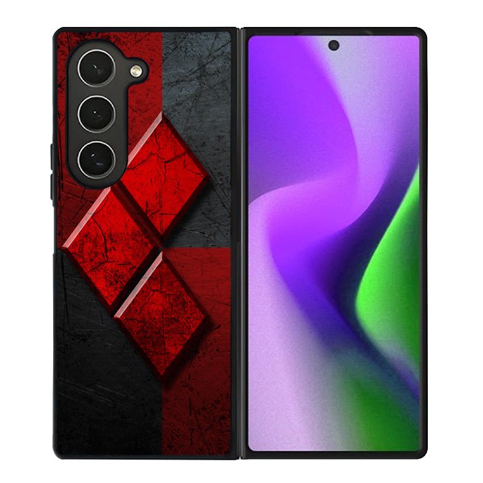 harley quinn Logo Samsung Galaxy Z Fold 6 Case