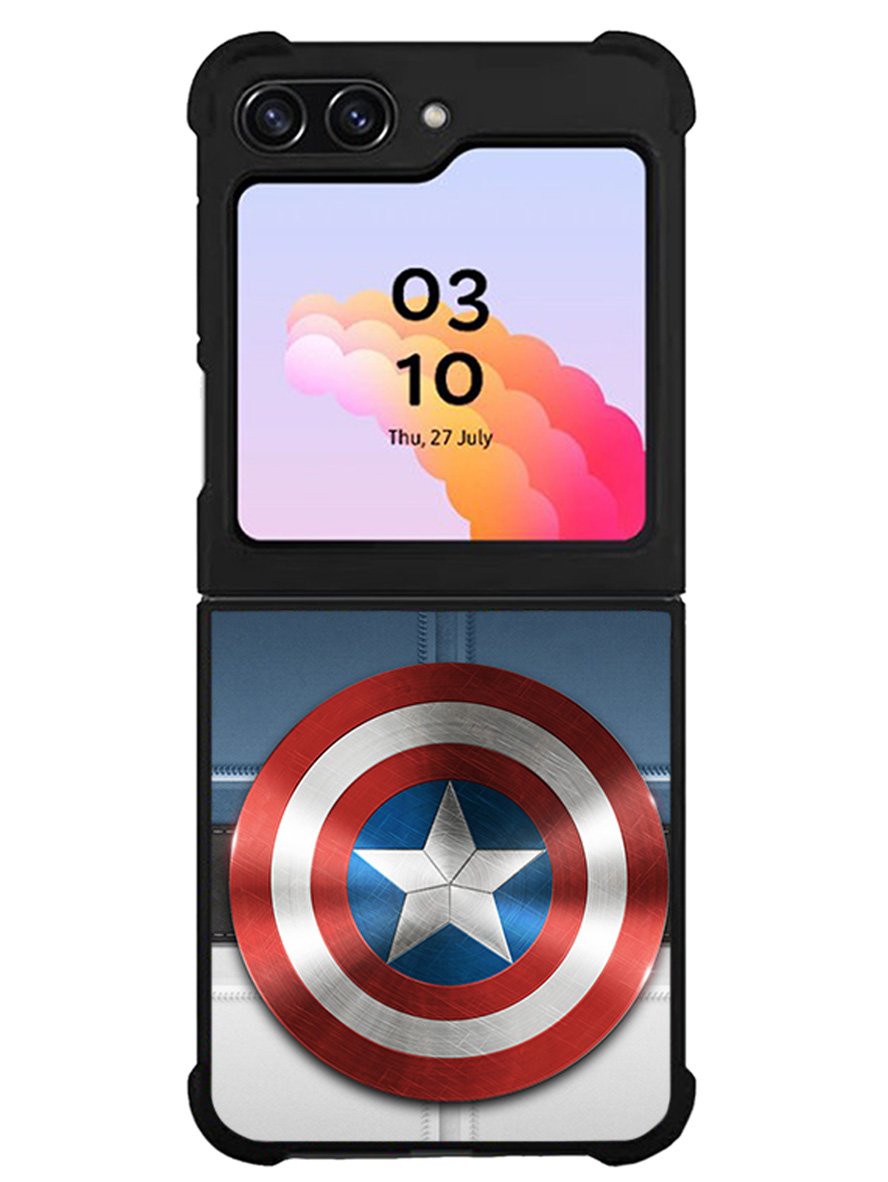 captain america shield Samsung Galaxy Z Flip 5 5G 2023 Case OV4375