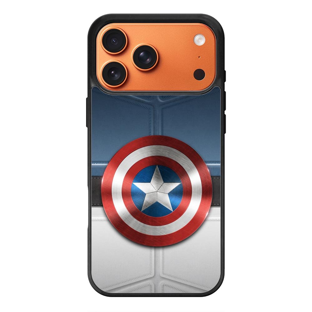captain america shield iPhone 17 Pro Max Case QC4375