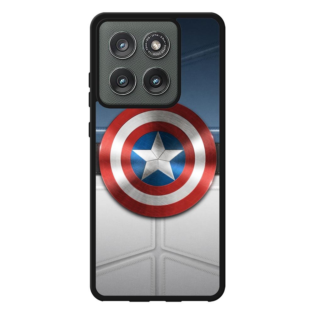 captain america shield Motorola Moto Edge 2025 Case QC4375