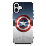 captain america shield iPhone 16 Plus Case QC4375