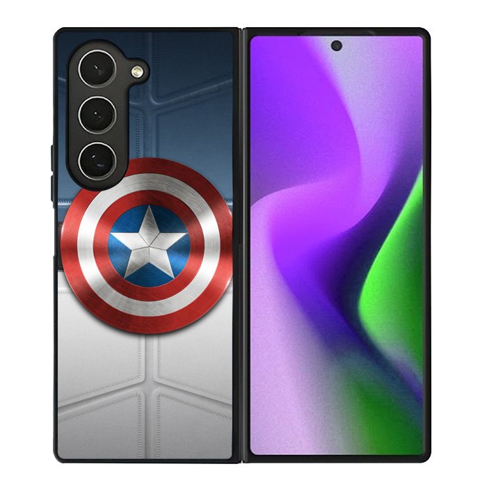 captain america shield Samsung Galaxy Z Fold 6 5G 2024 Case OV4375
