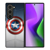 captain america shield Samsung Galaxy Z Fold 6 5G 2024 Case OV4375