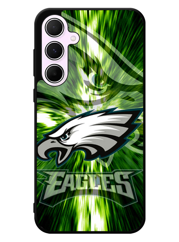 Philadelphia Eagles Green Logo Samsung Galaxy A55 5G Case