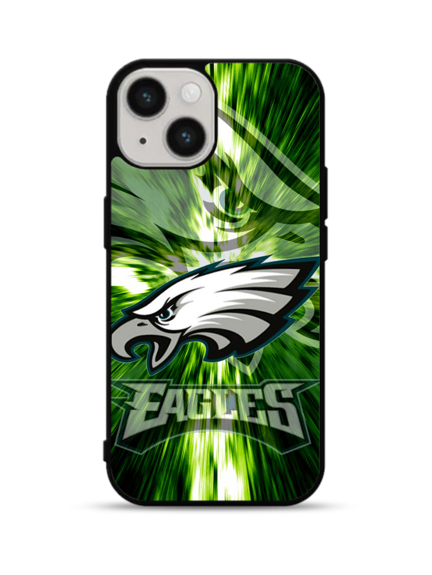 Philadelphia Eagles Green Logo iPhone 15 Plus Case