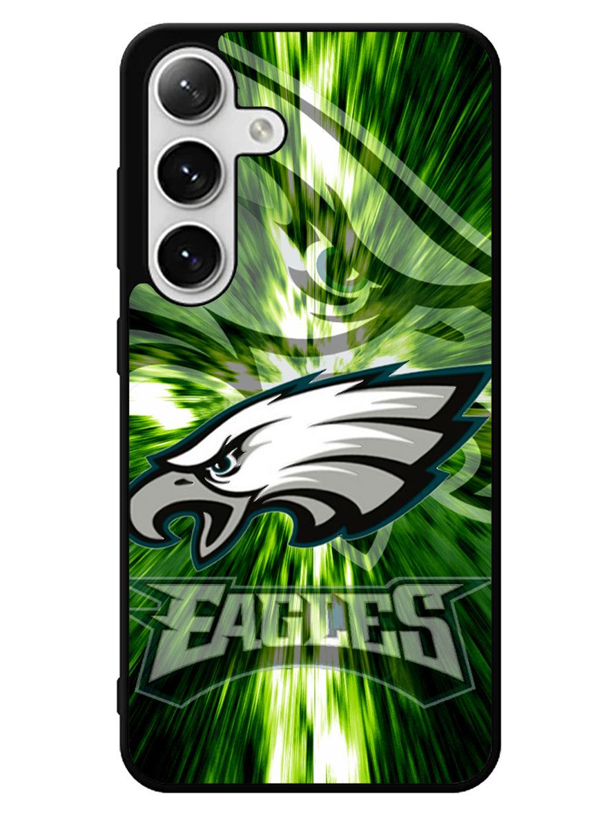 Philadelphia Eagles Green Logo Samsung Galaxy S24 5G Case