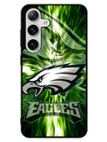 Philadelphia Eagles Green Logo Samsung Galaxy S25 5G Case