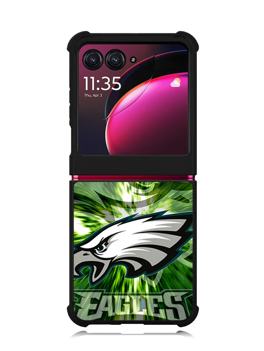 Philadelphia Eagles Green Logo Motorola Moto Razr Plus 2023 , Moto Razr+ 2023 Case