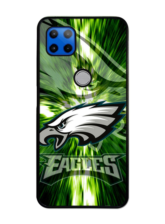 Philadelphia Eagles Green Logo Motorola Moto G 5G Case , Moto One 5G Ace Case