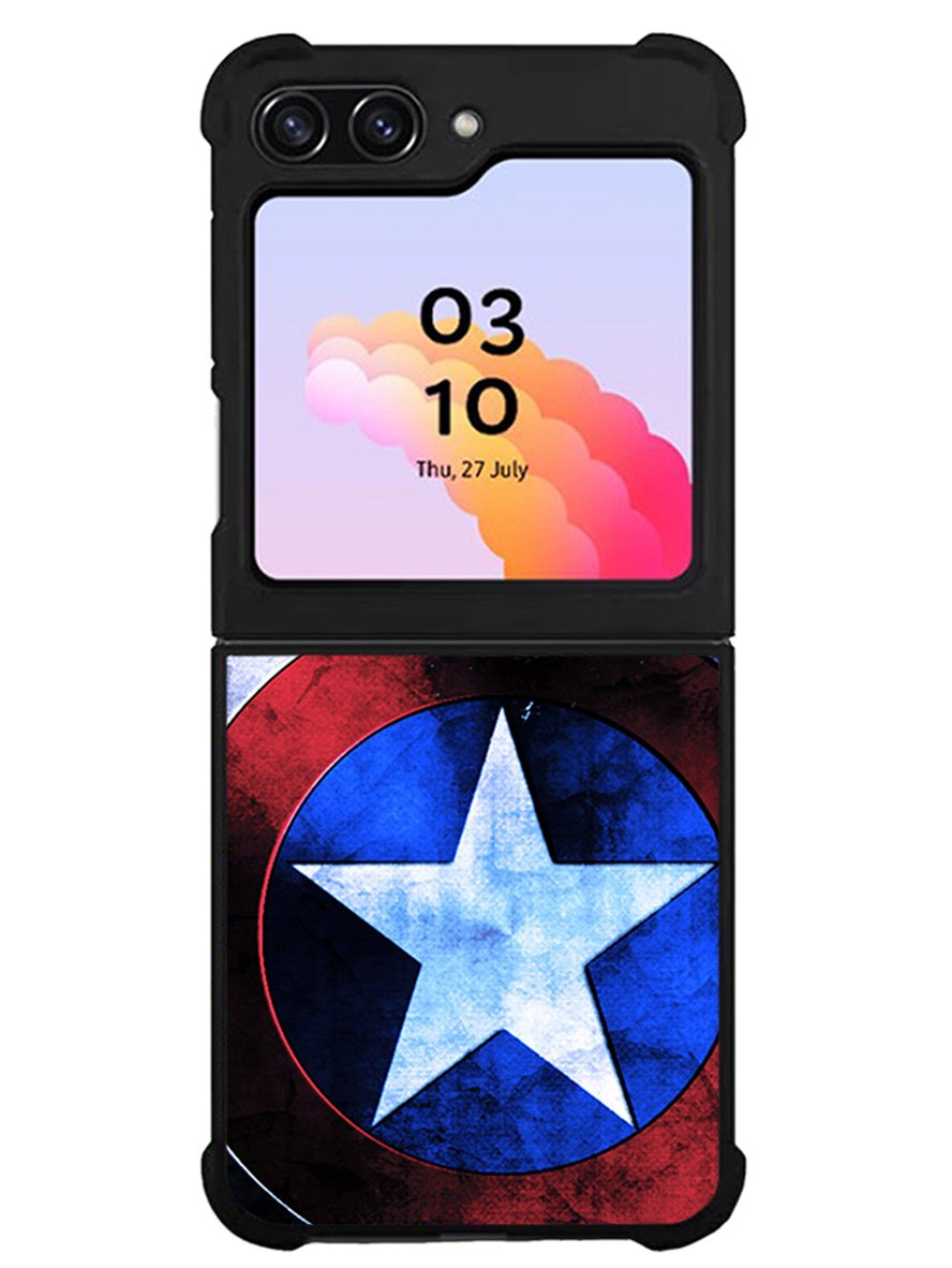 shield Captain America Samsung Galaxy Z Flip 5 5G 2023 Case OV0686