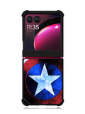 shield Captain America Motorola Moto Razr Plus 2023 , Moto Razr+ 2023 Case OV0686