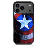 shield Captain America iPhone 17 Pro Case RC0686