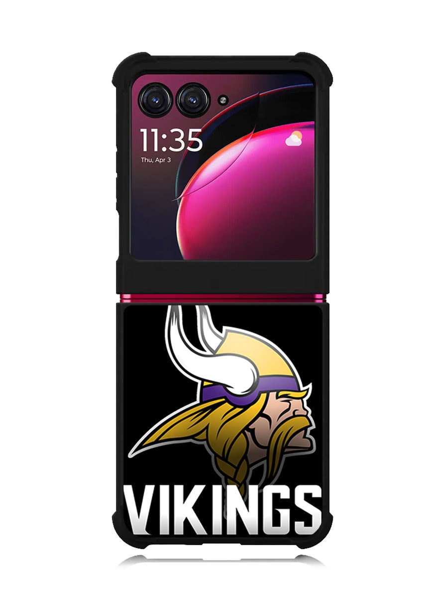 Minnesota Vikings 7th Motorola Moto Razr Plus 2023 , Moto Razr+ 2023 Case