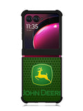 john deere logo carbo Motorola Moto Razr Plus 2023 , Moto Razr+ 2023 Case