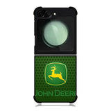 john deere logo carbo Samsung Galaxy Z Flip 6 Case
