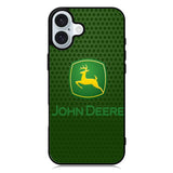 john deere logo carbo iPhone 16 Plus Case