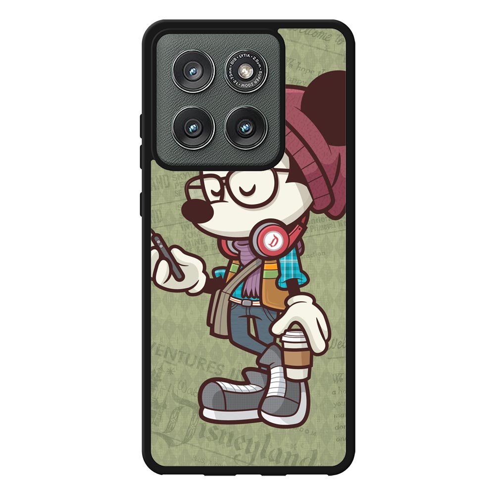 mickey mouse hipster Motorola Moto Edge 2025 Case OV3276