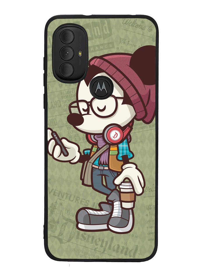 mickey mouse hipster Motorola Moto G Pure 2021 , Moto G Power 2022 Case OV3276