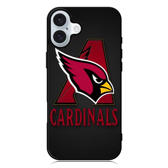 Arizona Cardinals iPhone 16 Case QC3831
