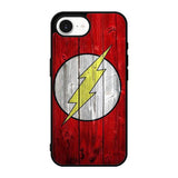 Flash SUperhero Logo on Wood iPhone 17e Case OV0690