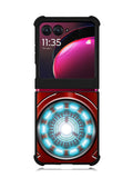 Ironman Armor Arc Reactor Motorola Moto Razr Plus 2023 , Moto Razr+ 2023 Case