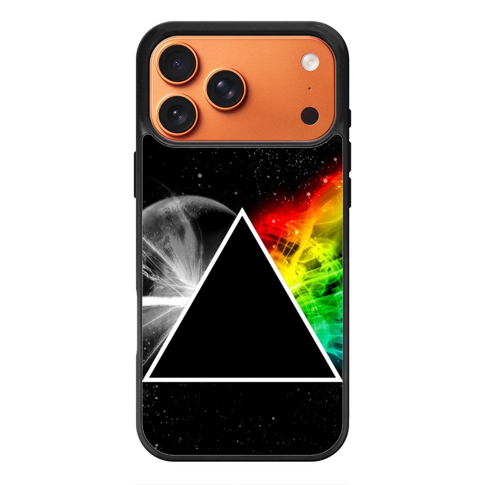 Pink Floyd Prism Rainbows Dark Side iPhone 17 Pro Case