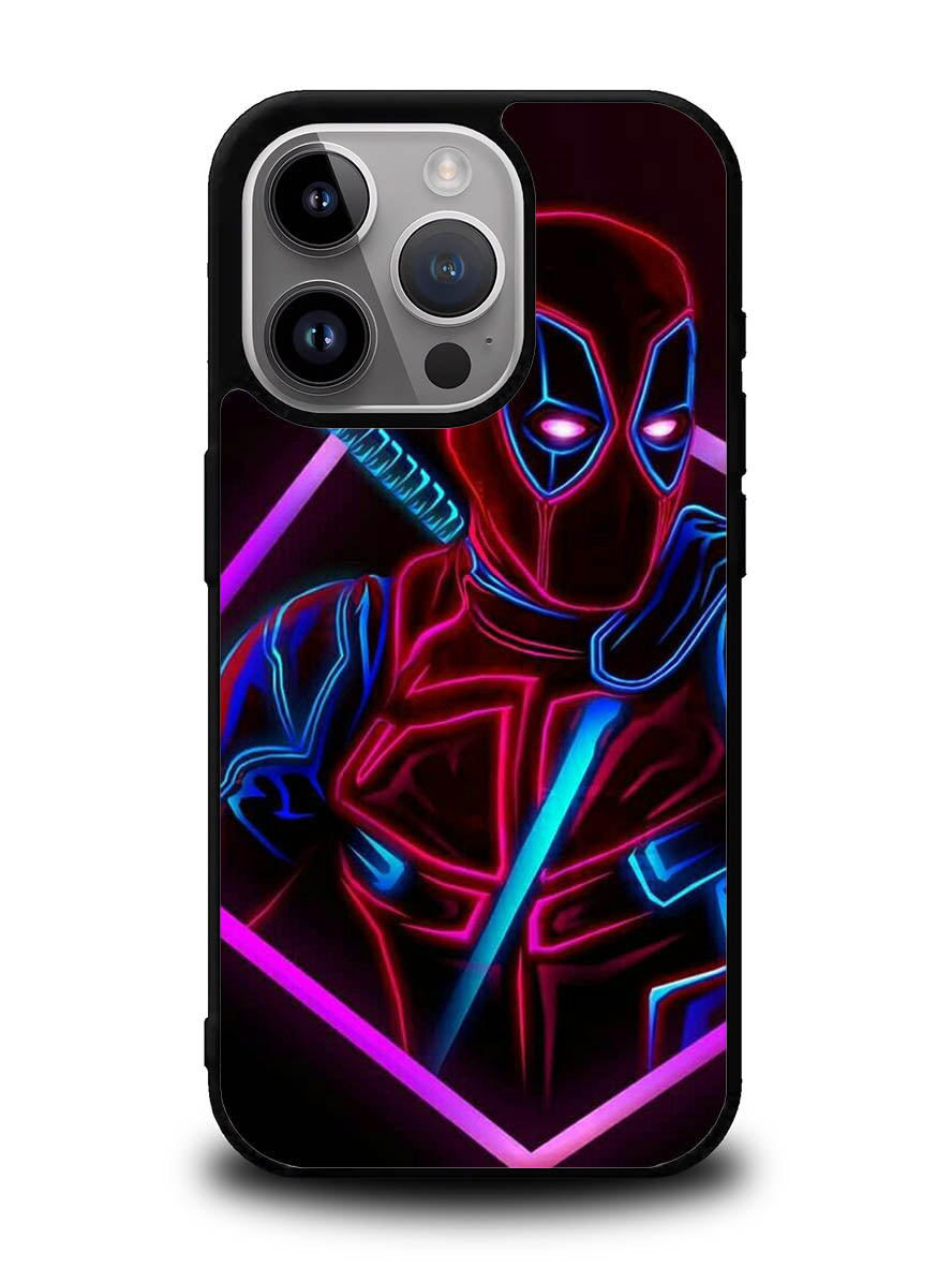 Deadpool Neon iPhone 15 Pro Case
