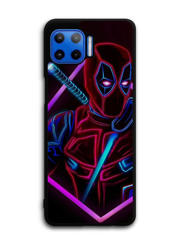 Deadpool Neon Motorola Moto One 5G Case , Moto One 5G UW Case , Moto G 5G Plus Case
