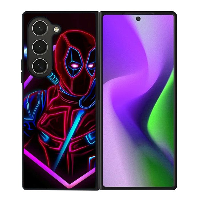 Deadpool Neon Samsung Galaxy Z Fold 6 Case