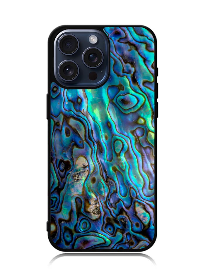 Abalone Shell Holographic iPhone 15 Pro Max Case